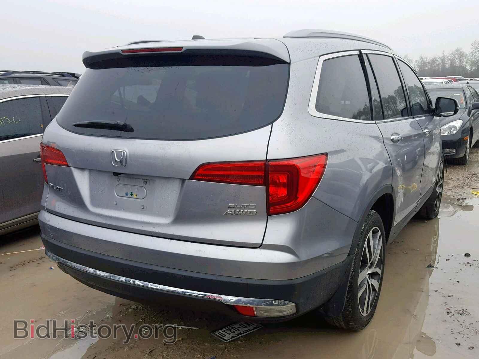 2017 HONDA PILOT ELIT - VIN: 5FNYF6H03HB004890 - Photo 4