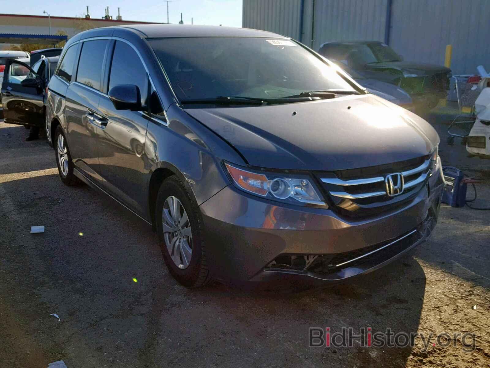 Photo 5FNRL5H34GB046176 - HONDA ODYSSEY SE 2016