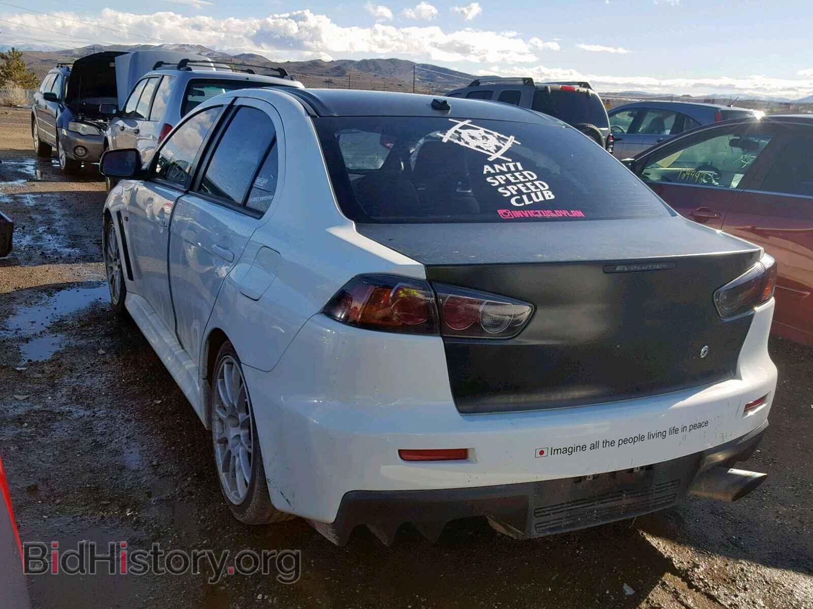 2012 MITSUBISHI EVO - VIN: JA32W8FV1CU031438 - Фото 3