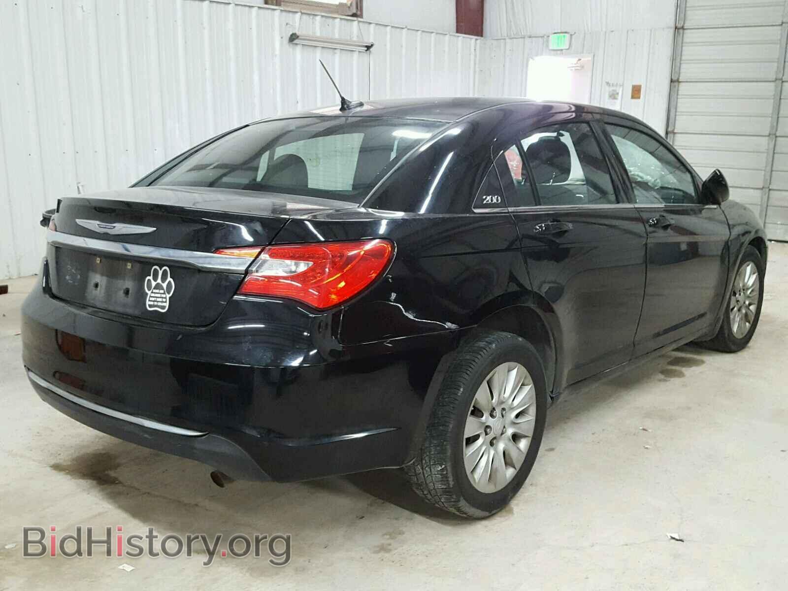 2012 CHRYSLER 200 - VIN: 1C3CCBABXCN126846 - Фото 4