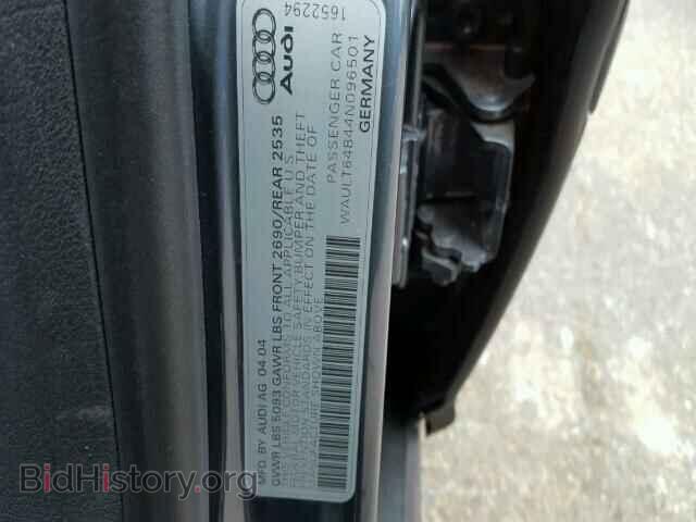 2004 AUDI A6 - VIN: WAULT64B44N096501 - Photo 10