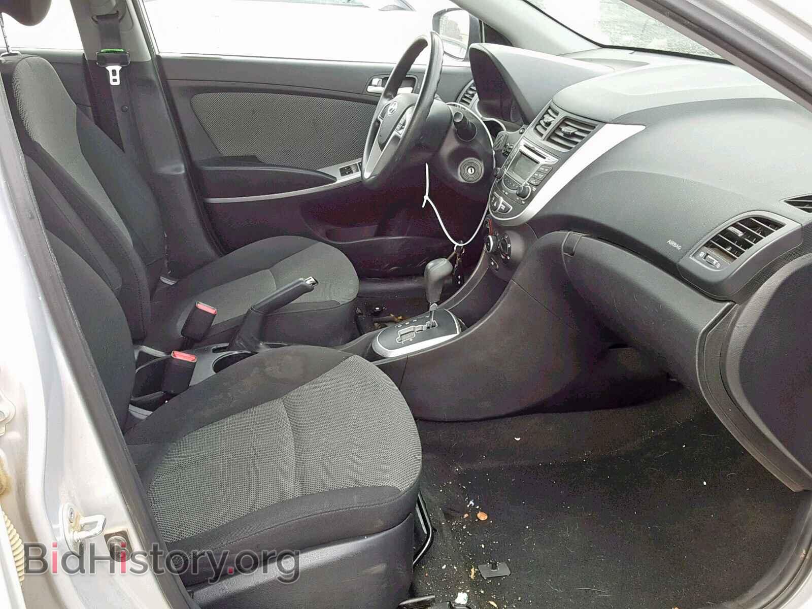 2013 HYUNDAI ACCENT - VIN: KMHCT5AE6DU086517 - Фото 5