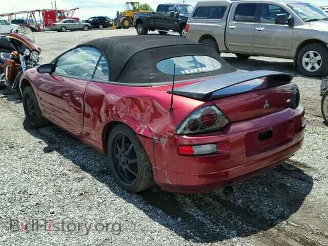 2002 MITSUBISHI ECLIPSE - VIN: 4A3AE45G92E076693 - Фото 3