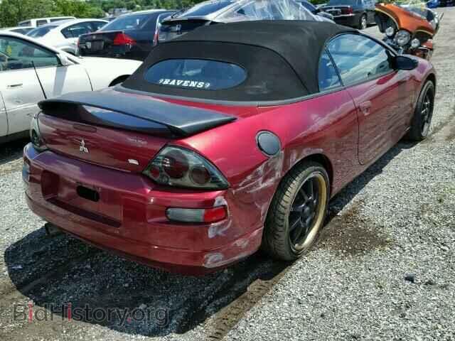 2002 MITSUBISHI ECLIPSE - VIN: 4A3AE45G92E076693 - Фото 4