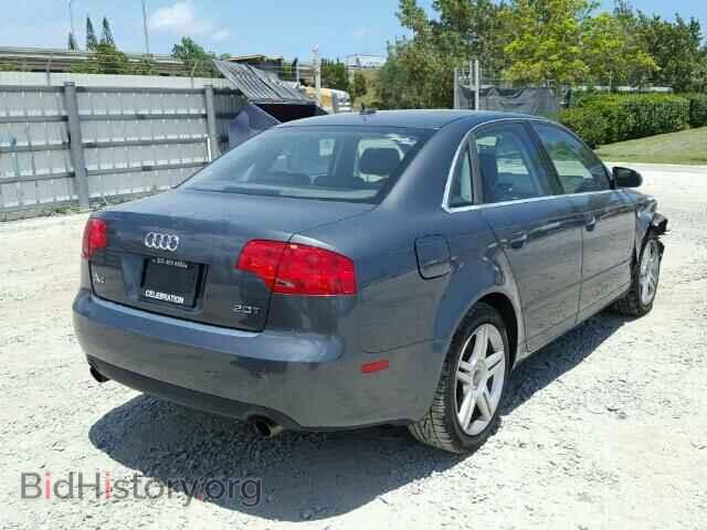 2007 AUDI A4 - VIN: WAUAF78E27A101800 - Фото 4