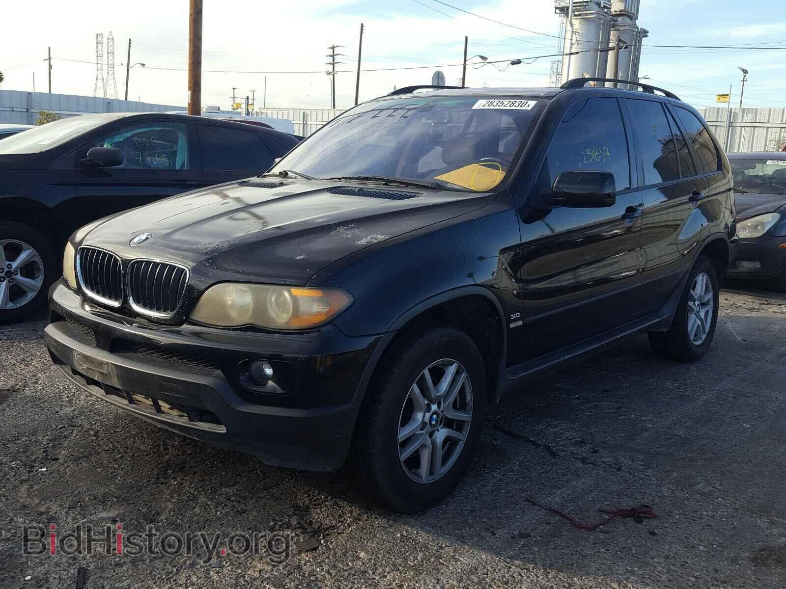 2006 BMW X5 - VIN: 5UXFA13596LY31216 - Фото 2