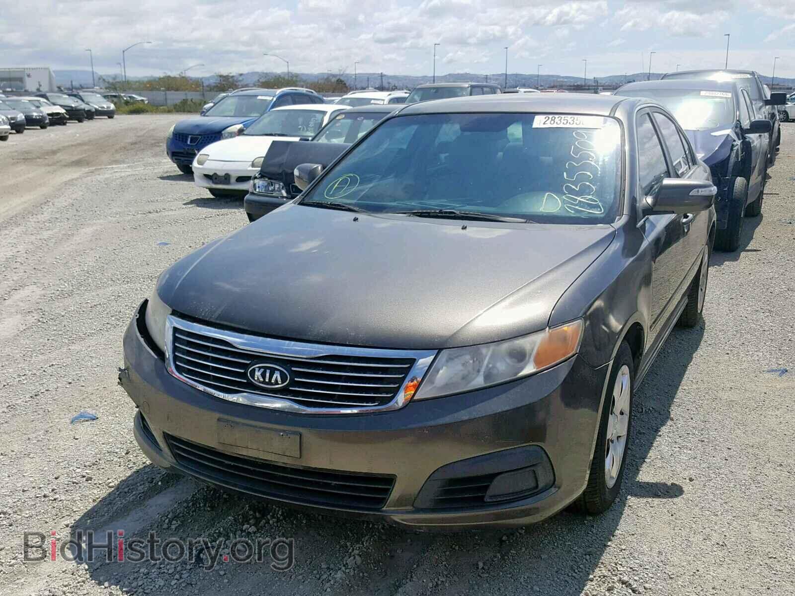 2009 KIA OPTIMA - VIN: KNAGE228795319178 - Фото 2