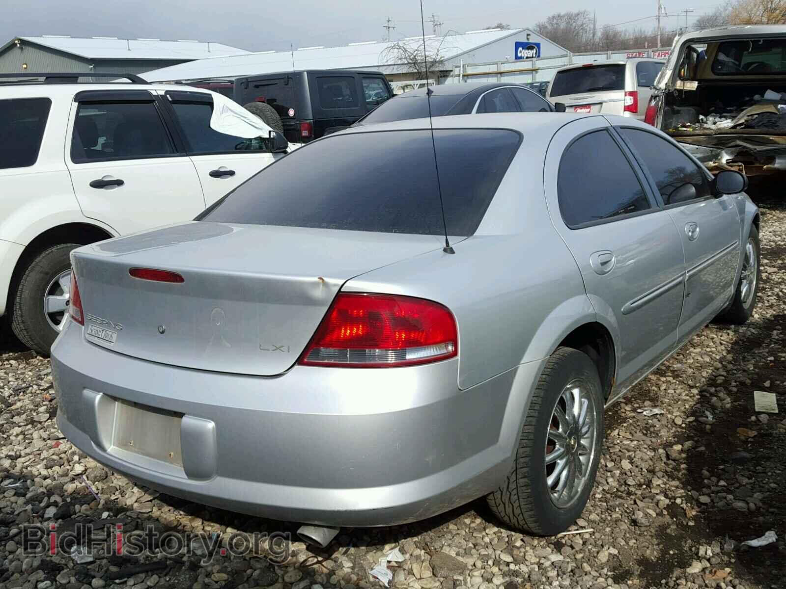 2001 CHRYSLER SEBRING - VIN: 1C3EL56U11N527526 - Фото 4