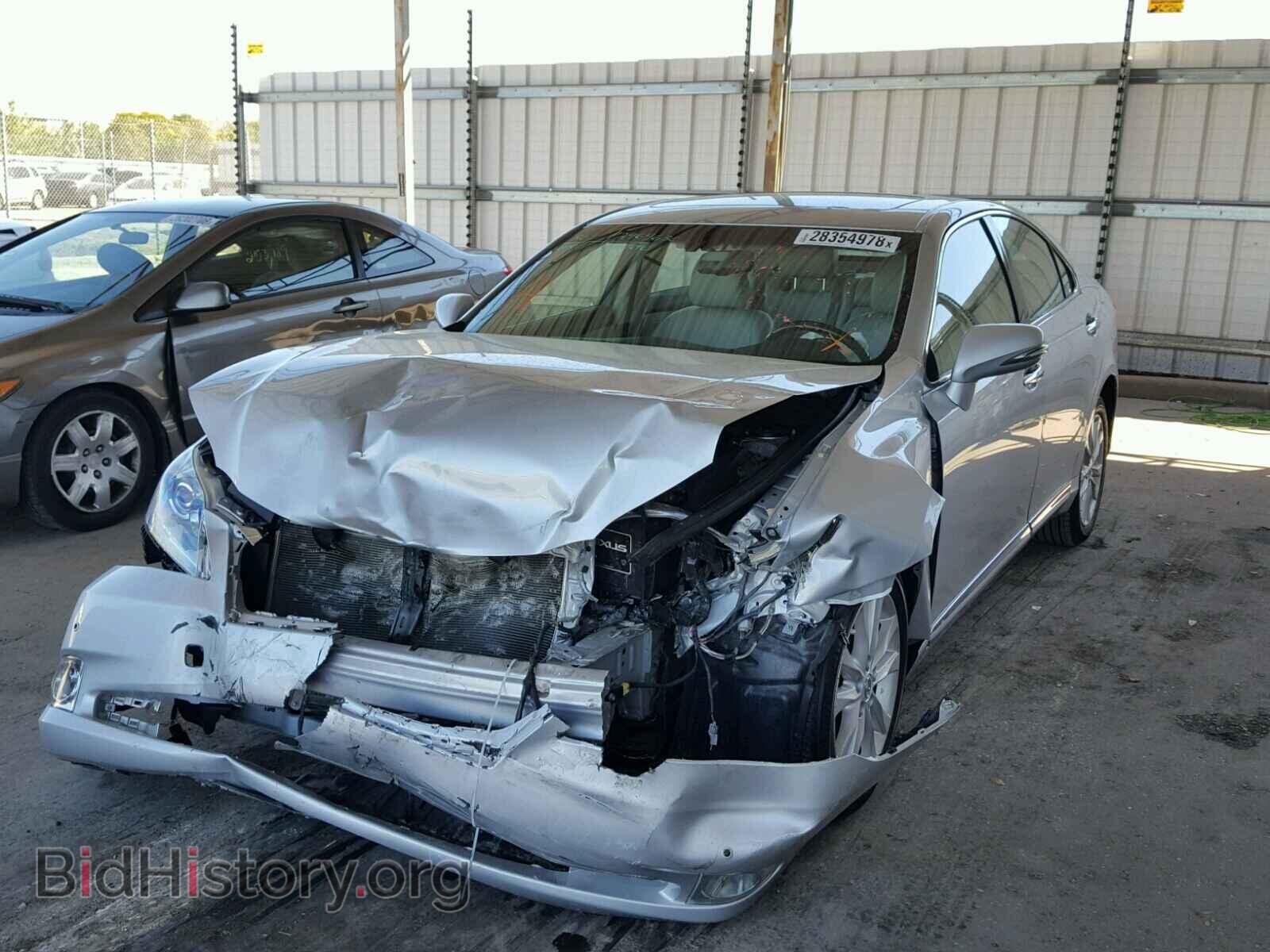 2011 LEXUS ES350 - VIN: JTHBK1EG7B2467372 - Фото 2
