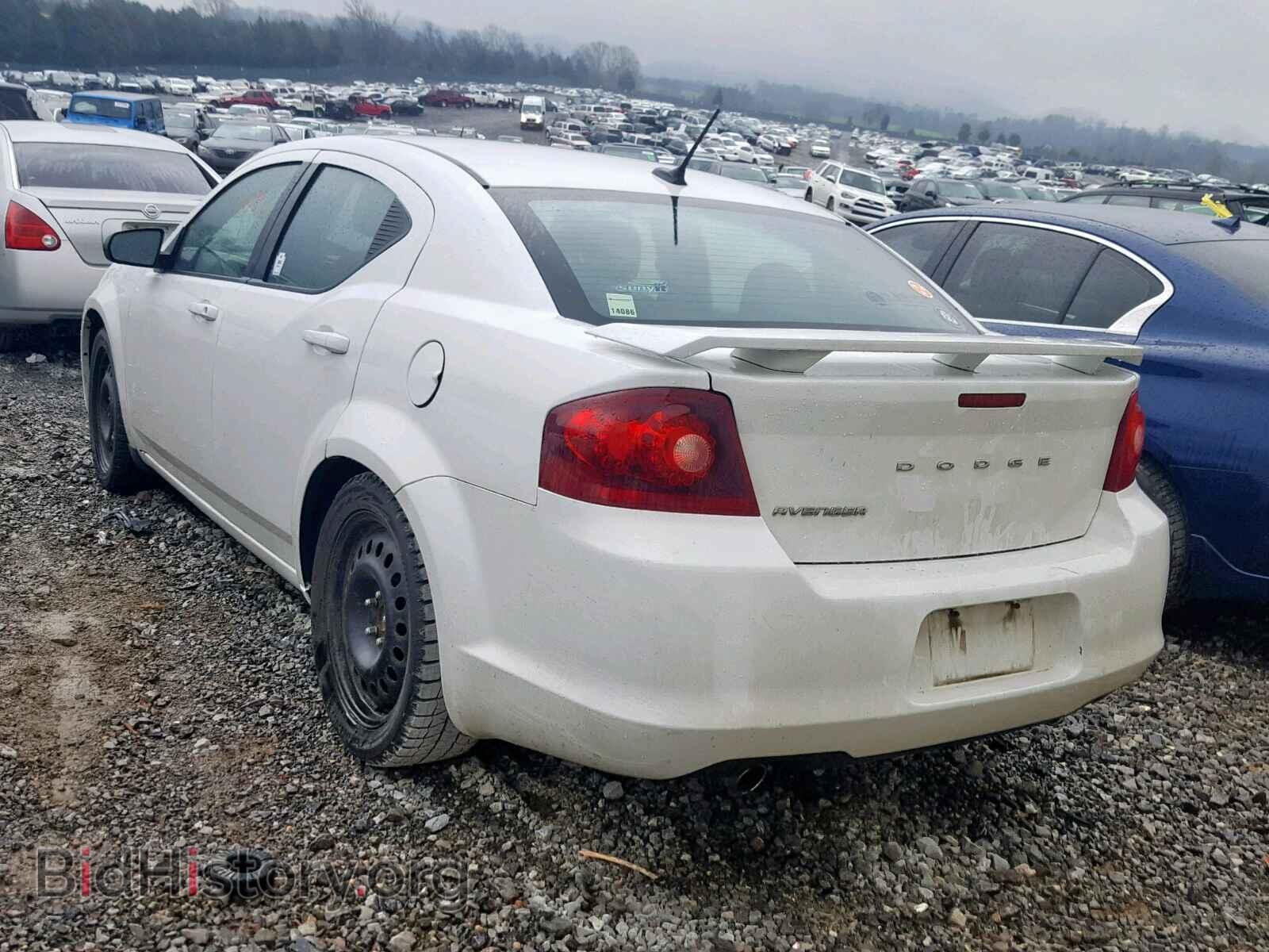 2012 DODGE AVENGER - VIN: 1C3CDZAG5CN254882 - Фото 3