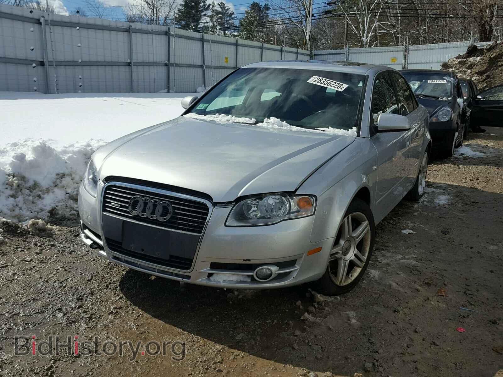 2007 AUDI A4 - VIN: WAUDF78E97A235684 - Фото 2