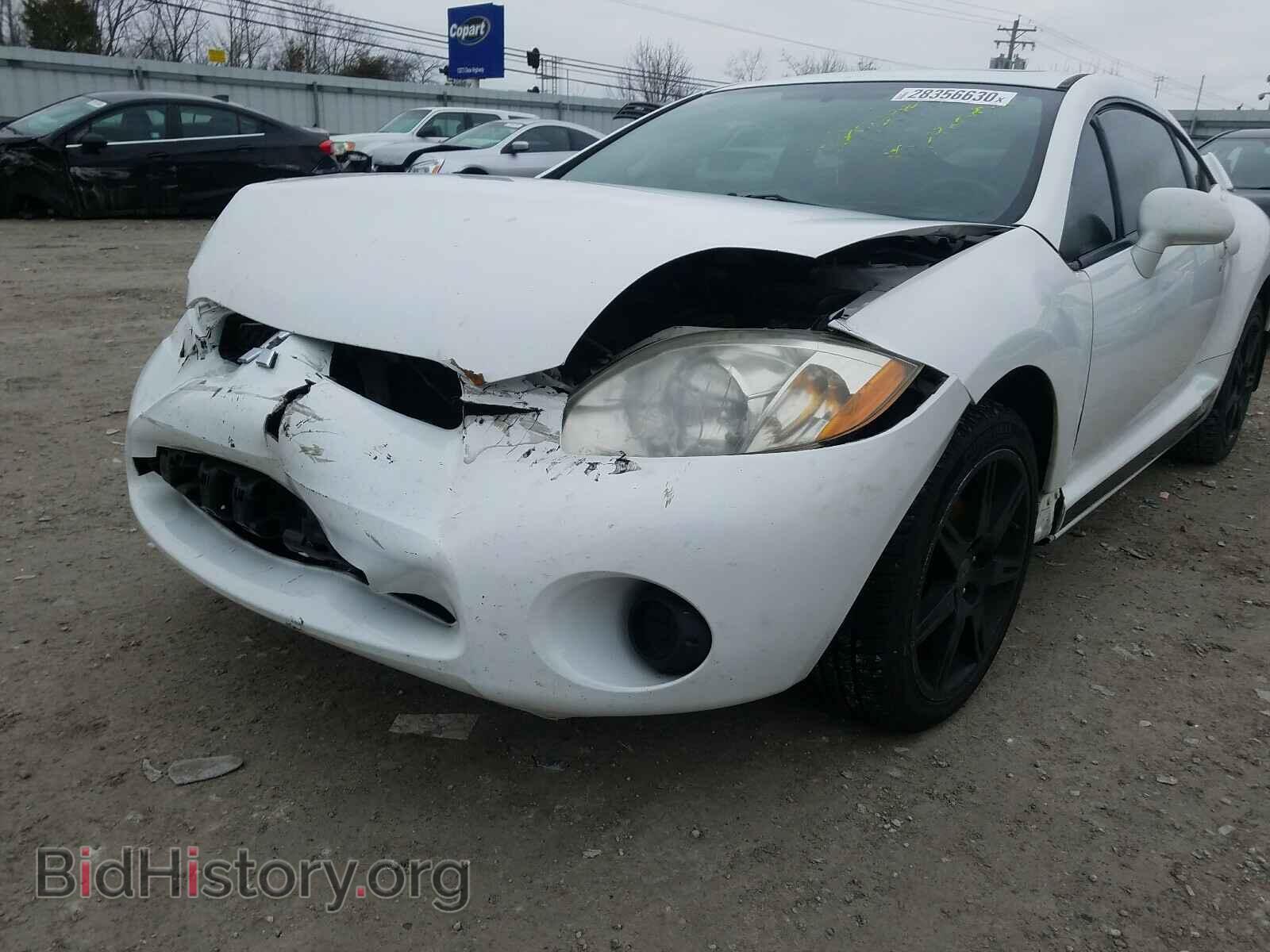2008 MITSUBISHI ECLIPSE - VIN: 4A3AK64FX8E022616 - Фото 2