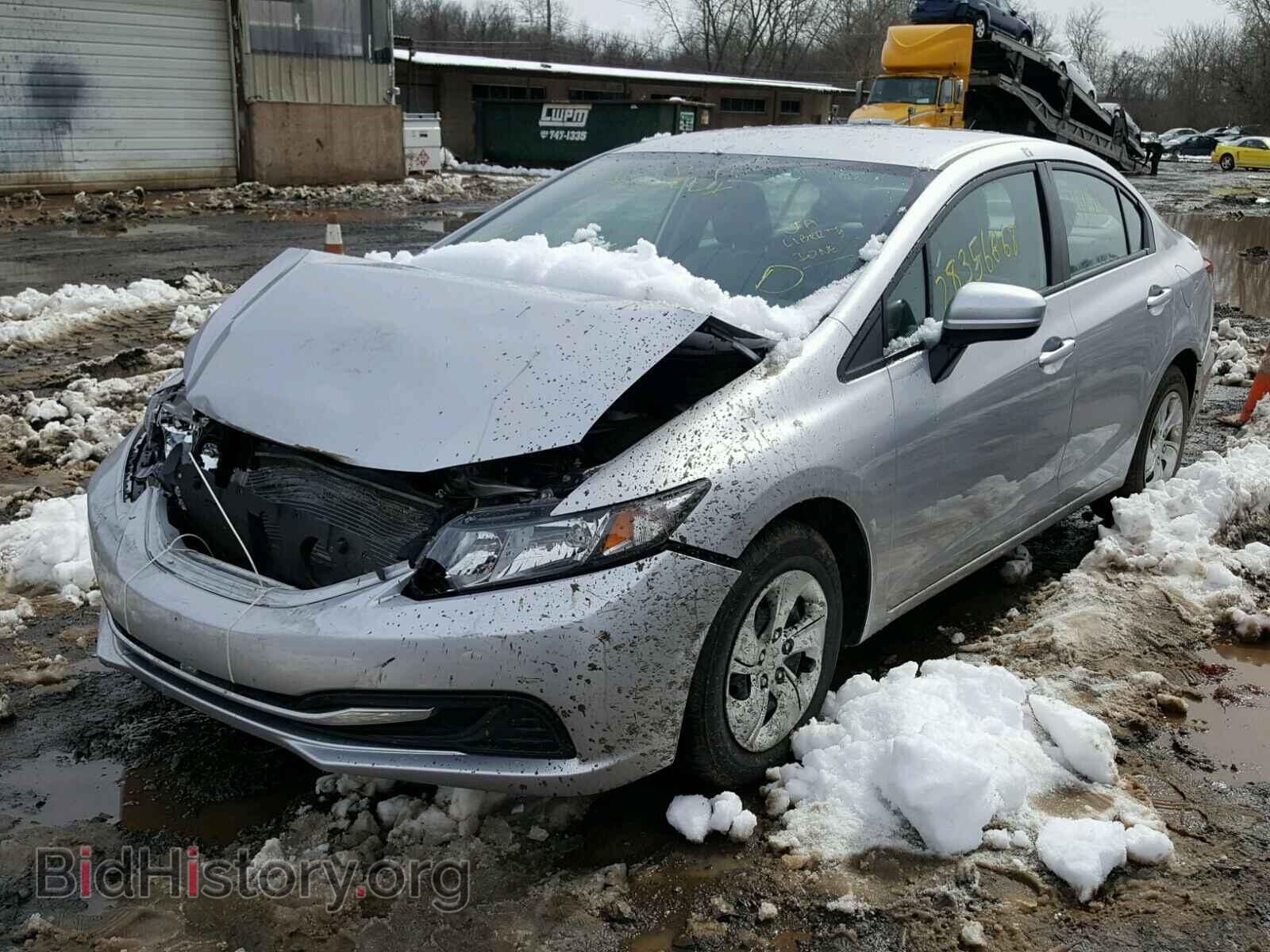 2014 HONDA CIVIC - VIN: 19XFB2F58EE202439 - Фото 2