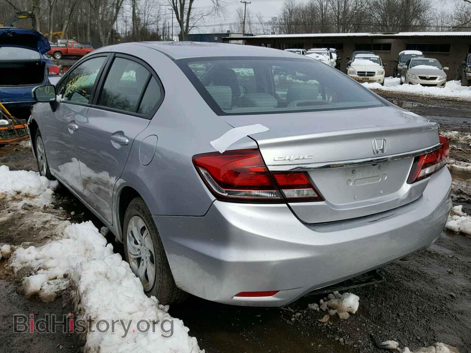 2014 HONDA CIVIC - VIN: 19XFB2F58EE202439 - Фото 3