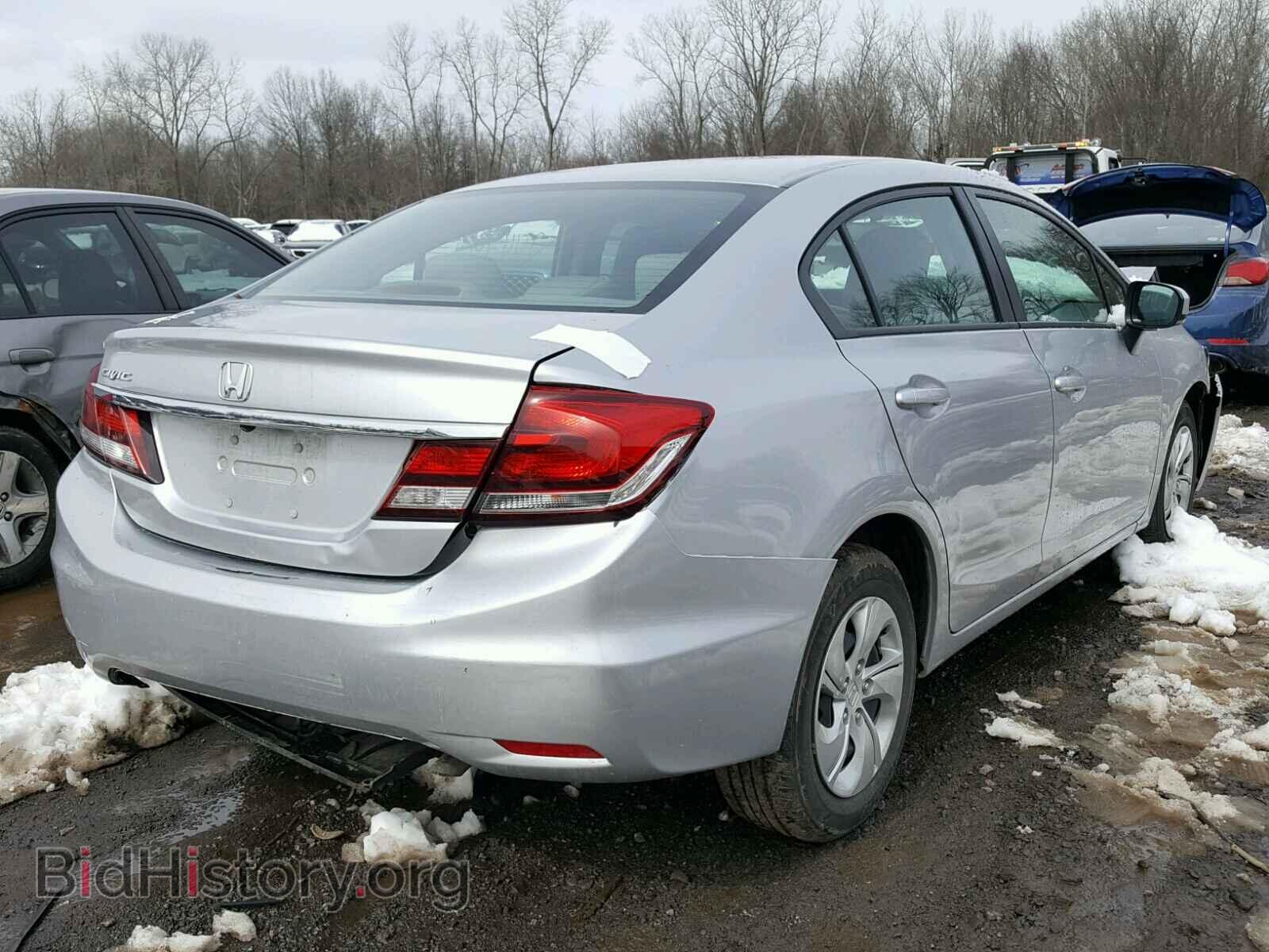 2014 HONDA CIVIC - VIN: 19XFB2F58EE202439 - Фото 4