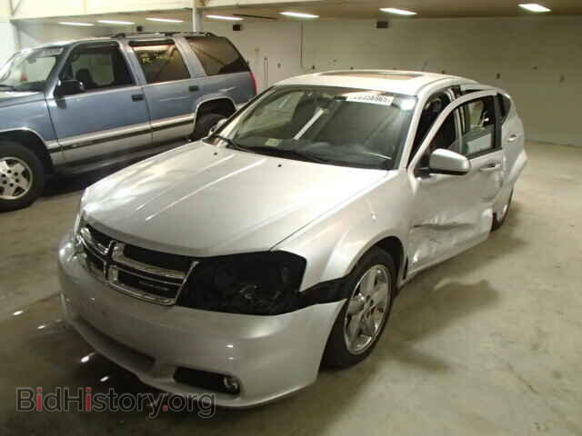 2011 DODGE AVENGER - VIN: 1B3BD2FG6BN554129 - Фото 2