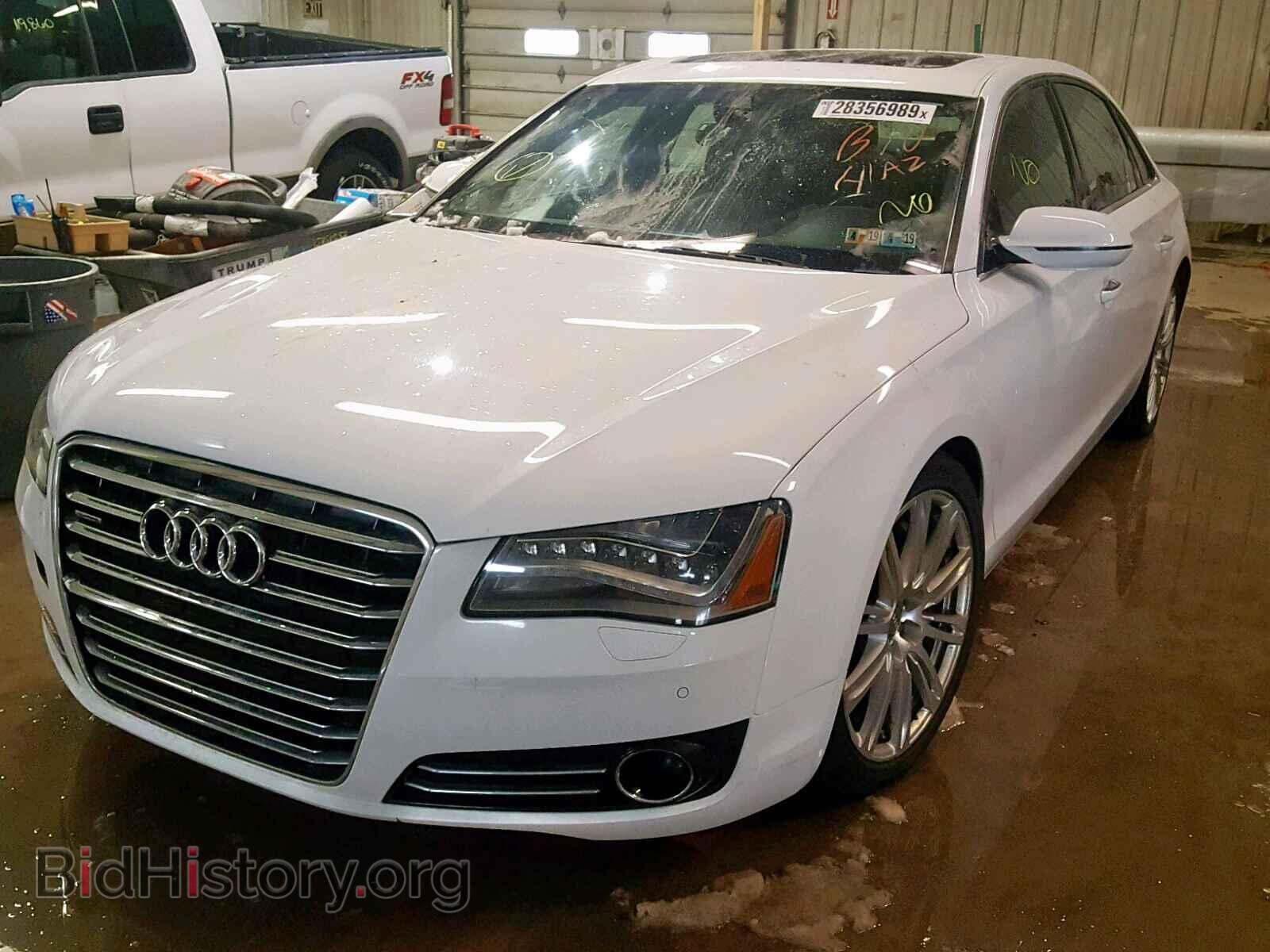 2012 AUDI A8 - VIN: WAURVAFD3CN011328 - Фото 2