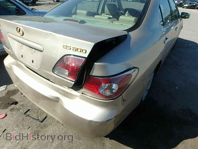 2003 LEXUS ES300 - VIN: JTHBF30G630104419 - Фото 9