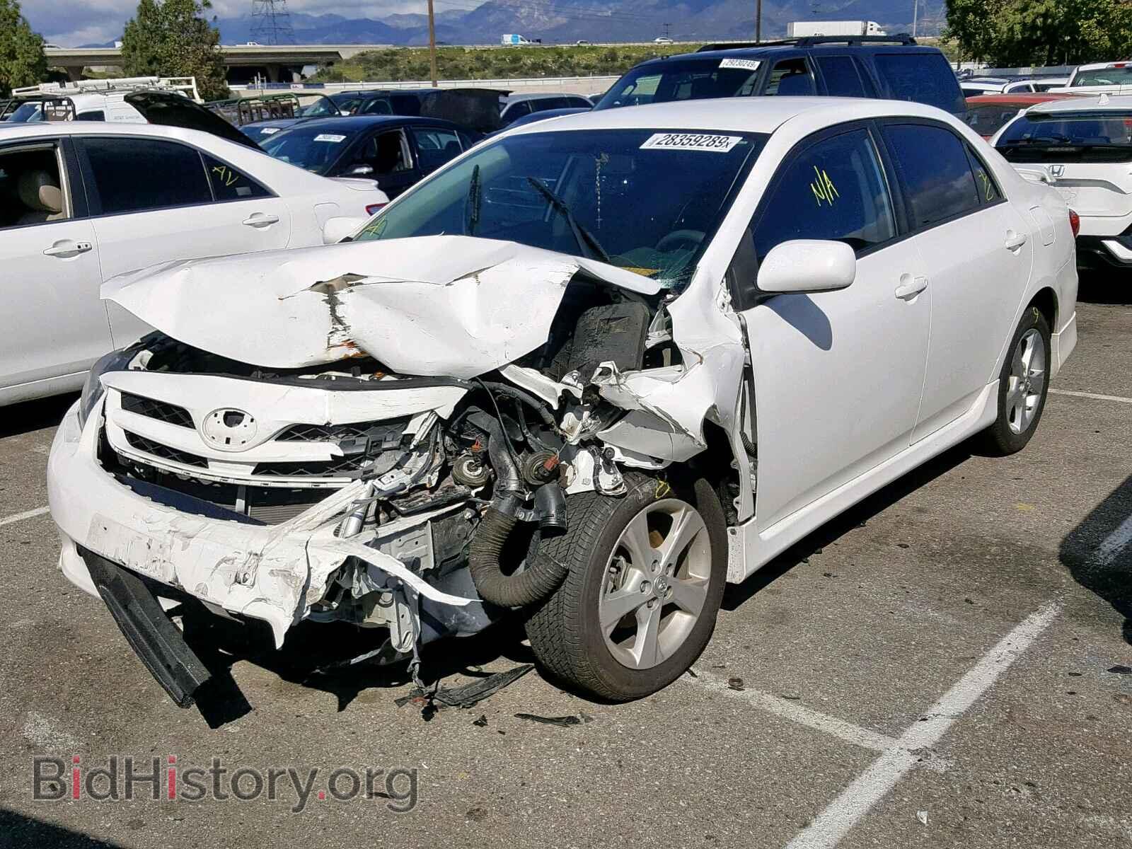 2013 TOYOTA COROLLA BA - VIN: 5YFBU4EE8DP197925 - Фото 2