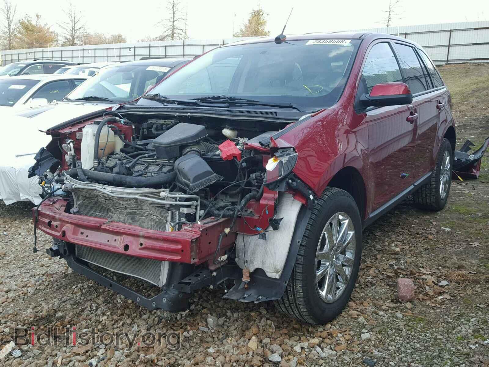 2014 FORD EDGE - VIN: 2FMDK4JC7EBB12758 - Фото 2