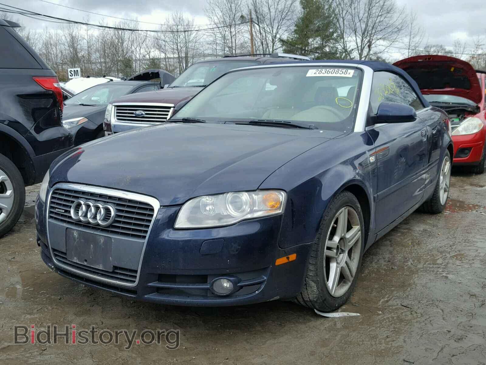 2007 AUDI A4 - VIN: WAUDF48H37K017579 - Фото 2