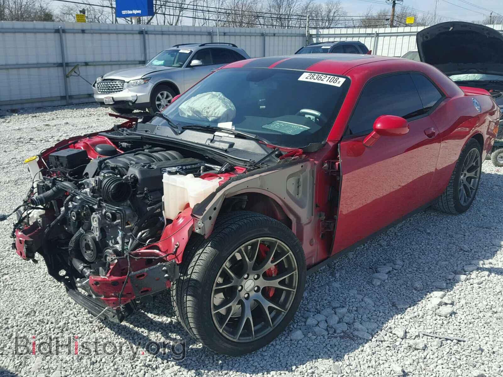 2017 DODGE CHALLENGER - VIN: 2C3CDZDJ6HH636345 - Фото 2