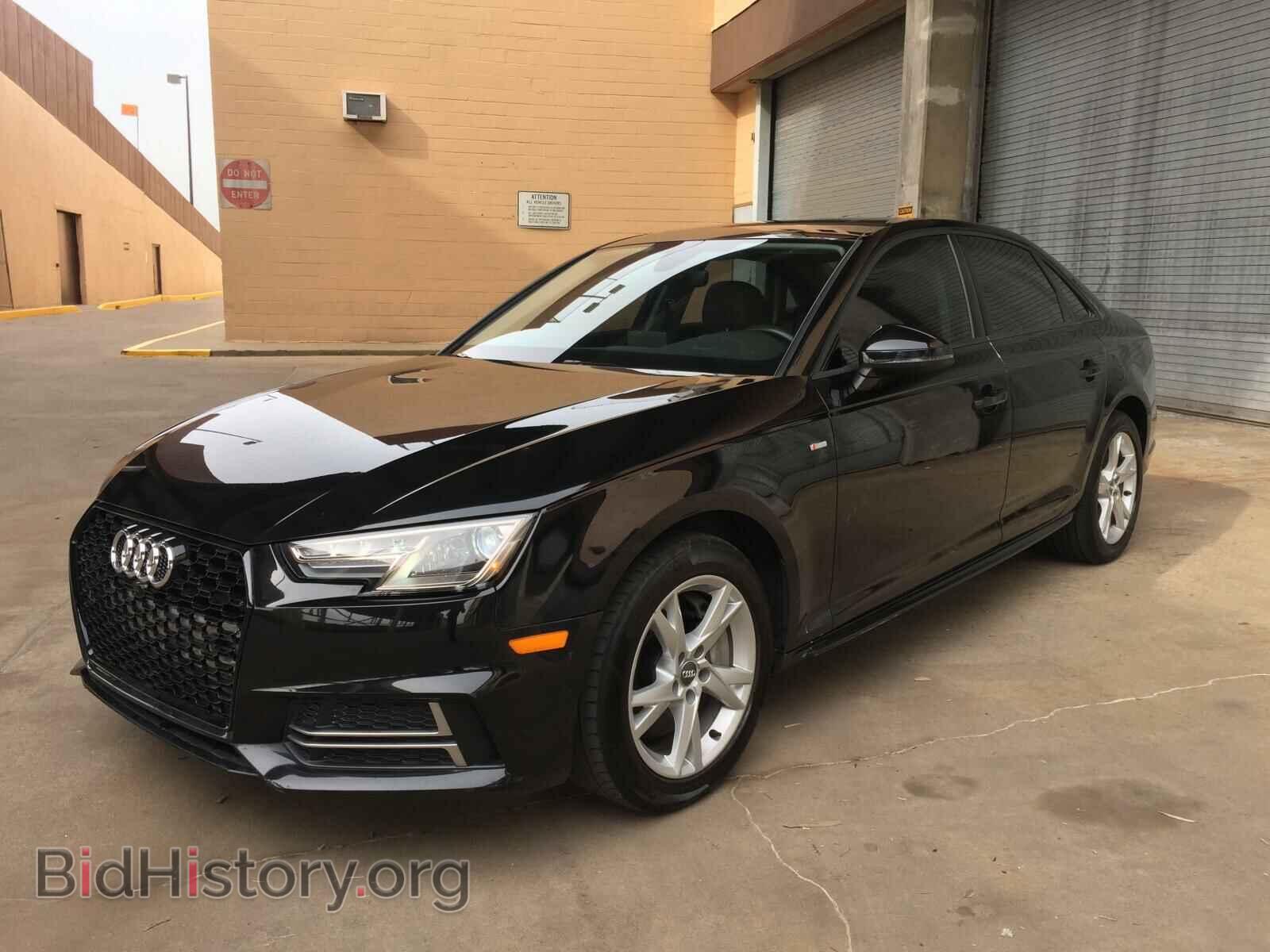 2018 AUDI A4 - VIN: WAUDNAF45JA058472 - Фото 2