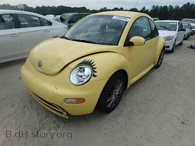 2003 VOLKSWAGEN BEETLE - VIN: 3VWBK21C33M439263 - Фото 2