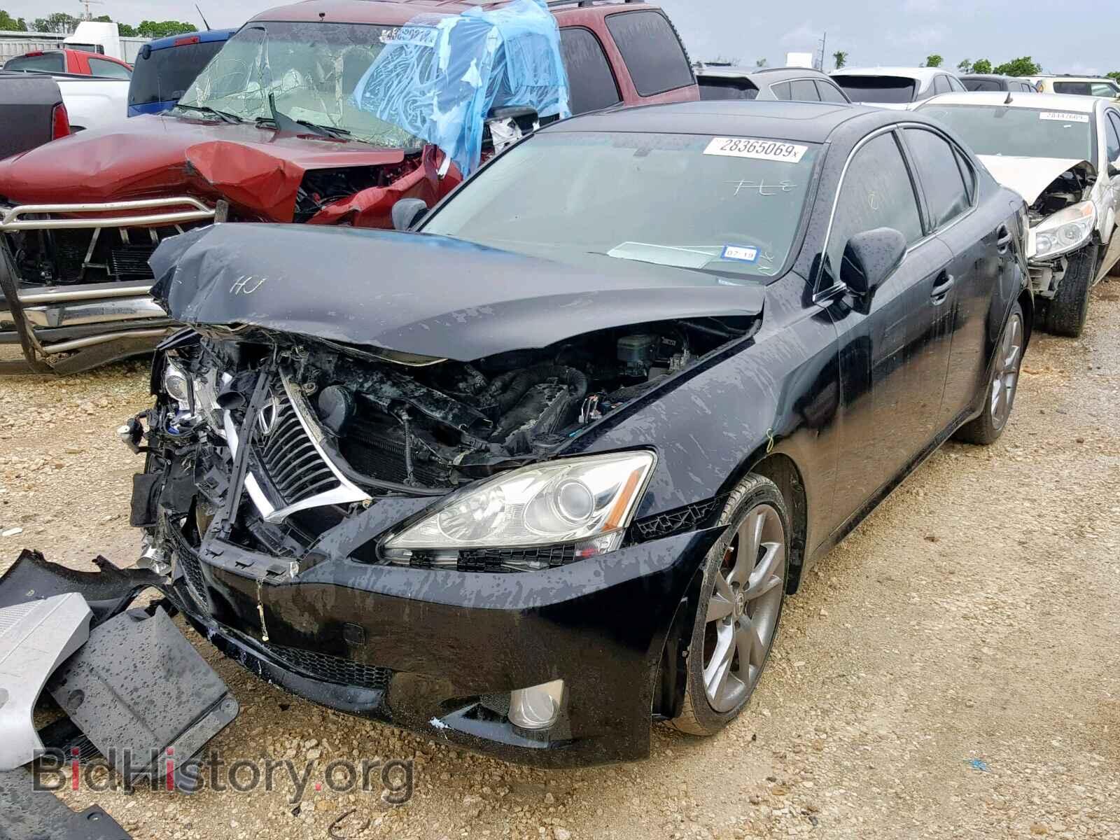 2009 LEXUS IS - VIN: JTHBE262192017176 - Фото 2
