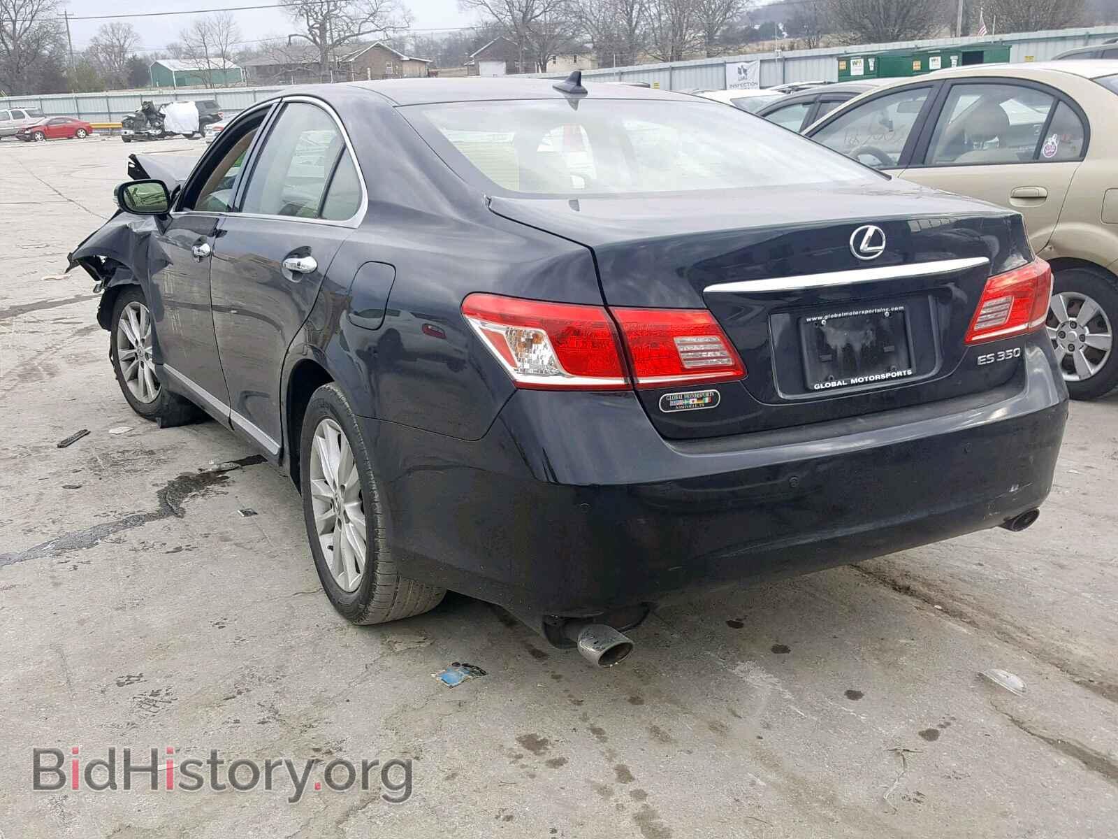 2012 LEXUS ES350 - VIN: JTHBK1EG2C2498188 - Фото 3