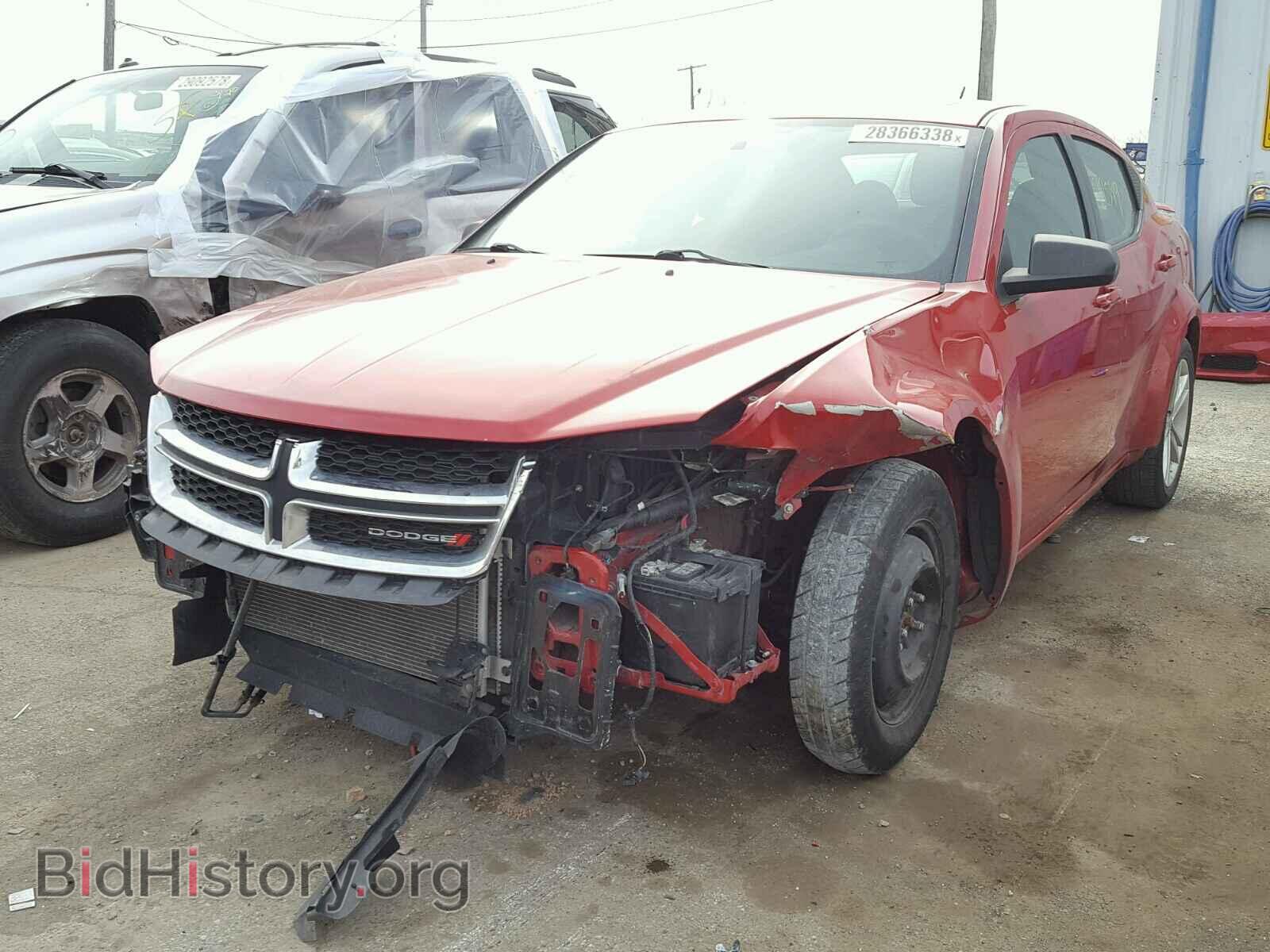 2012 DODGE AVENGER - VIN: 1C3CDZAG0CN329522 - Фото 2