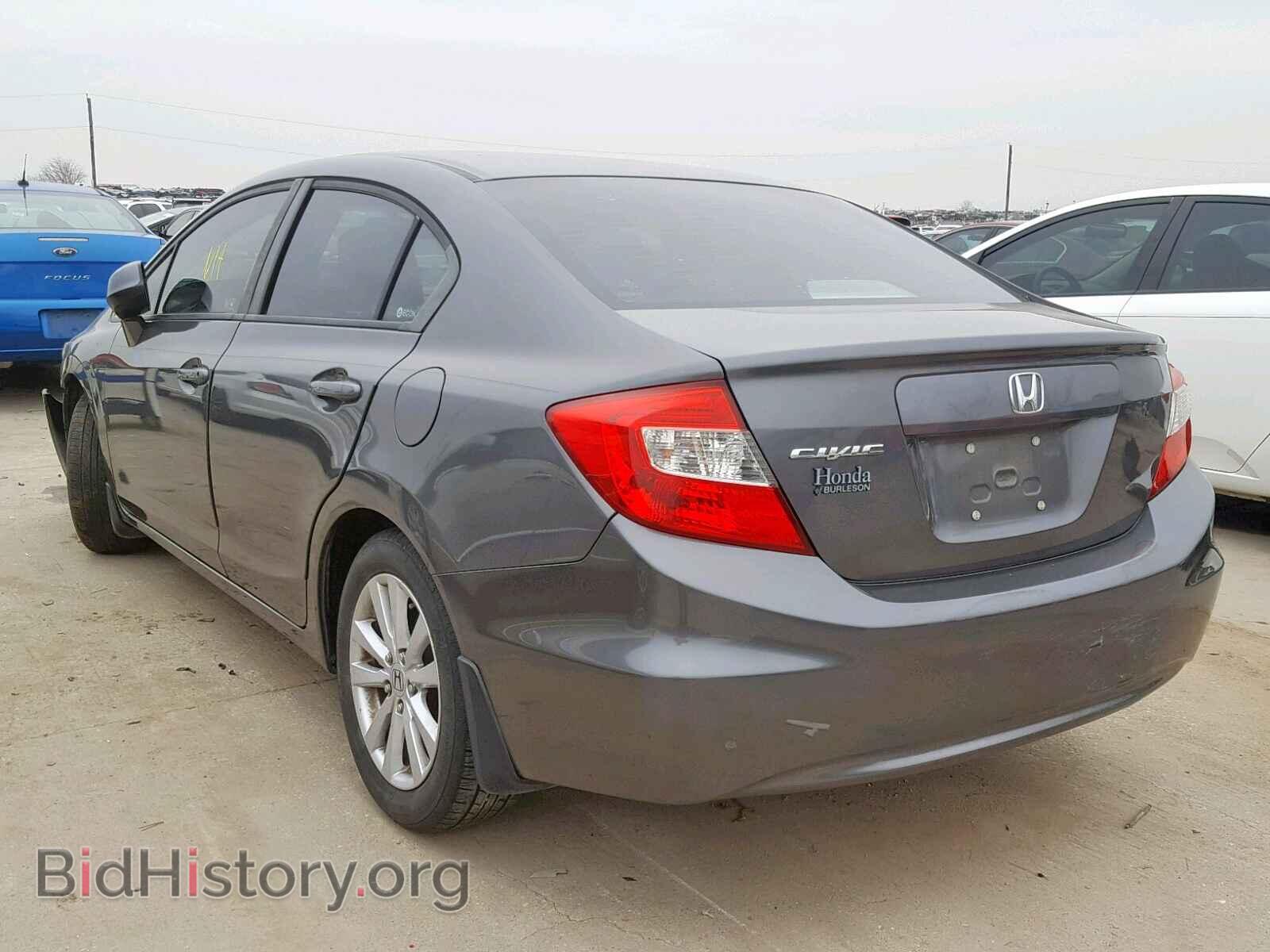 2012 HONDA CIVIC - VIN: 2HGFB2F89CH608324 - Фото 3