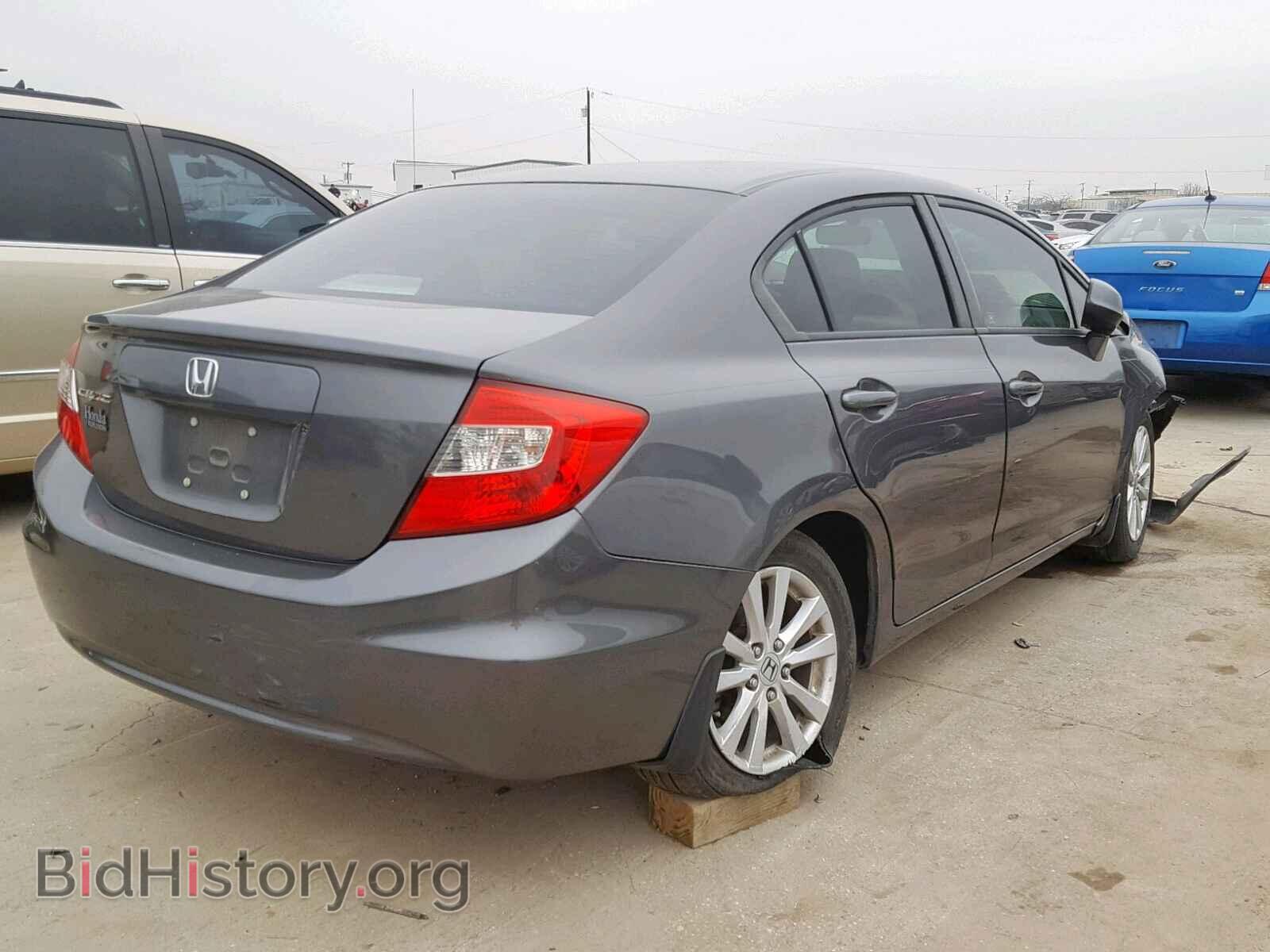 2012 HONDA CIVIC - VIN: 2HGFB2F89CH608324 - Фото 4
