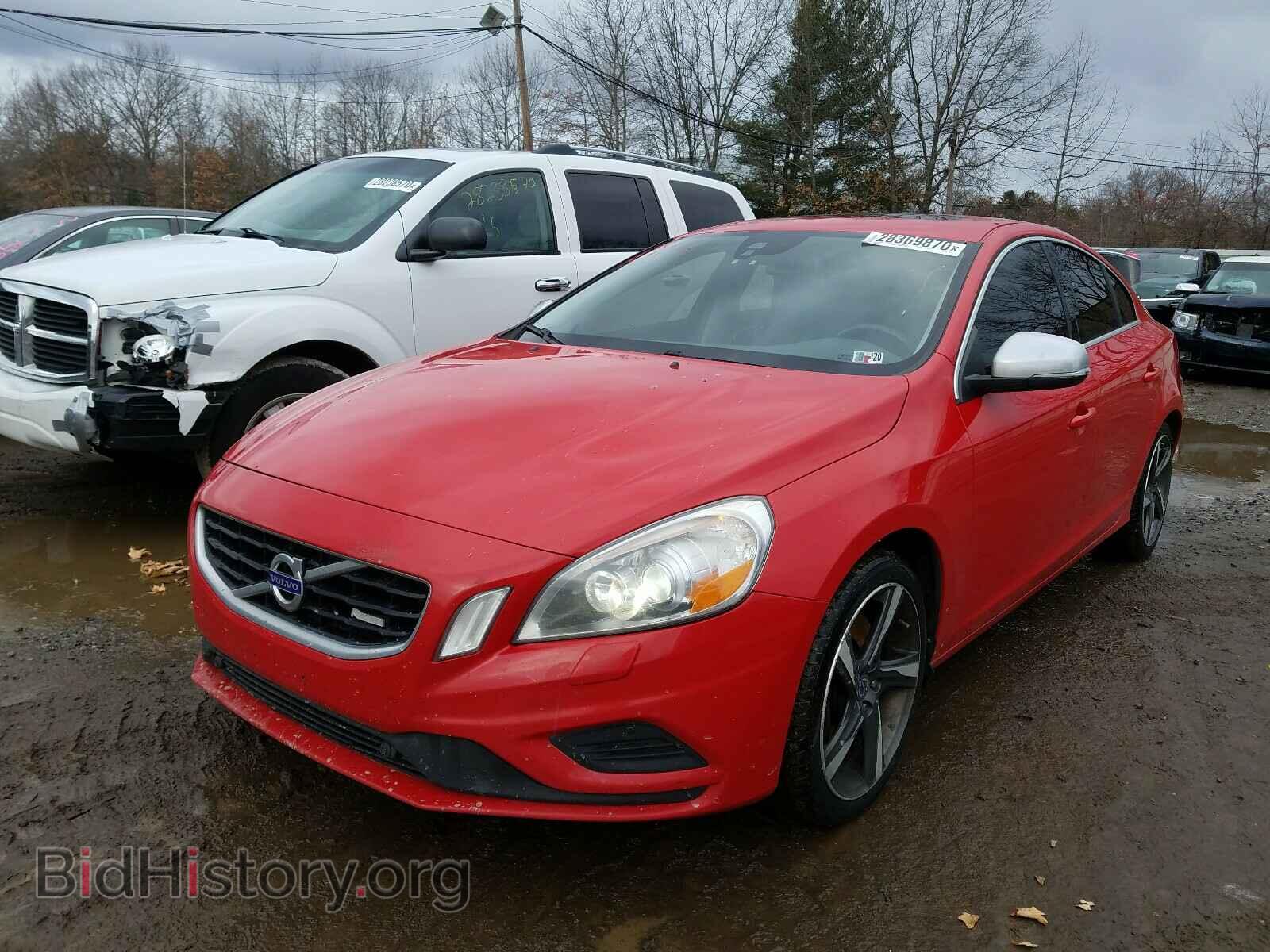2013 VOLVO S60 - VIN: YV1902FH0D1207224 - Фото 2