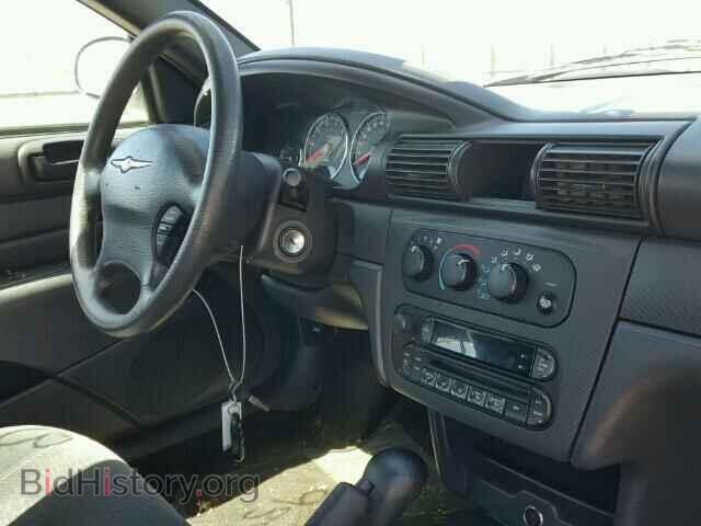 2005 CHRYSLER SEBRING - VIN: 1C3EL45X95N625599 - Фото 9
