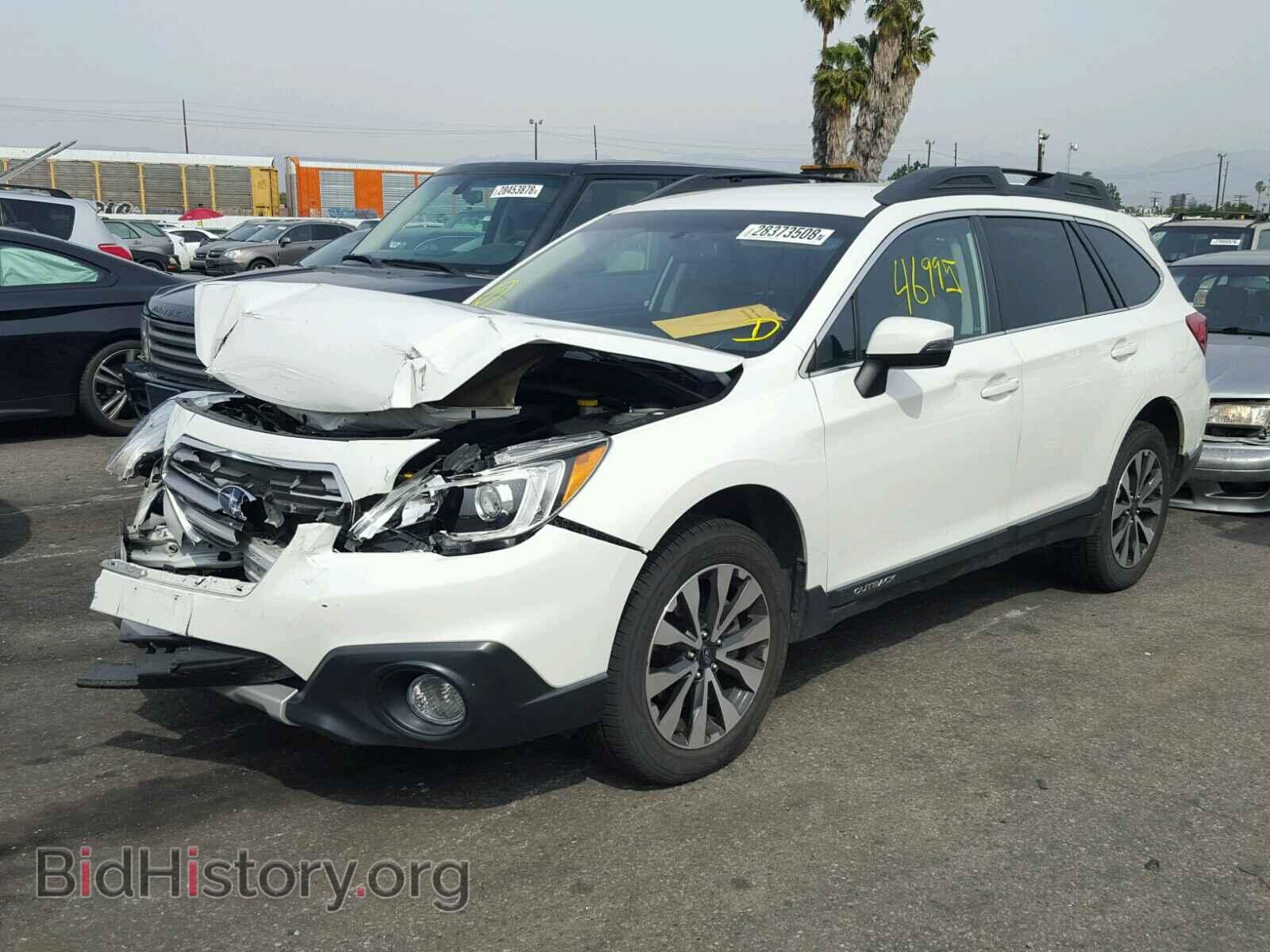 2016 SUBARU OUTBACK - VIN: 4S4BSEJC8G3295295 - Фото 2