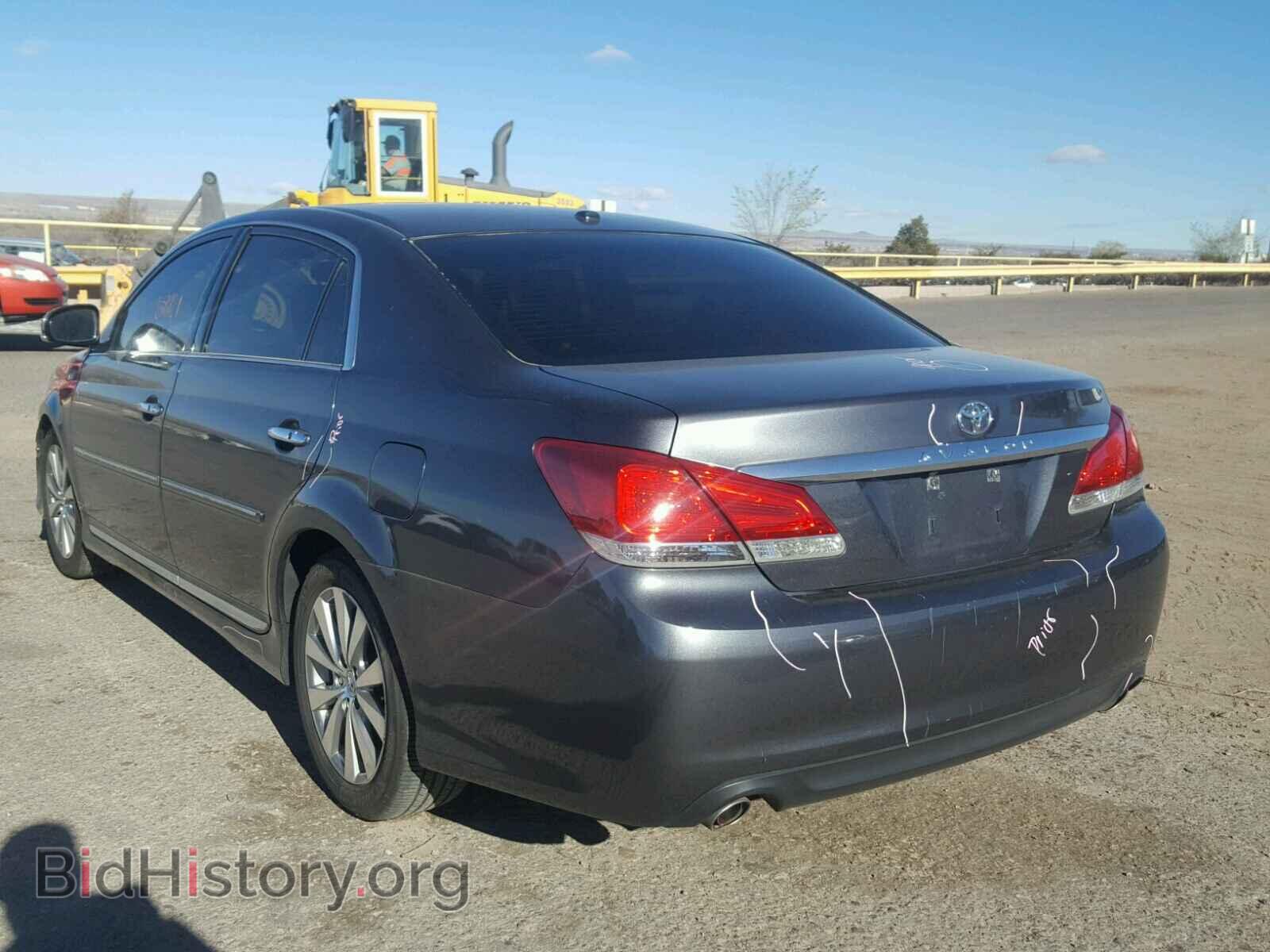 2011 TOYOTA AVALON - VIN: 4T1BK3DB0BU401524 - Фото 3