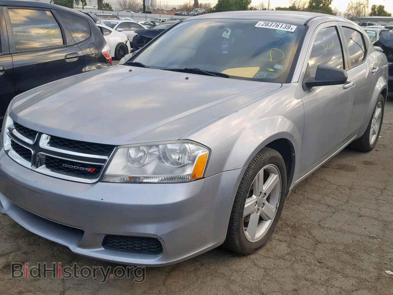 2013 DODGE AVENGER - VIN: 1C3CDZAB5DN661428 - Фото 2