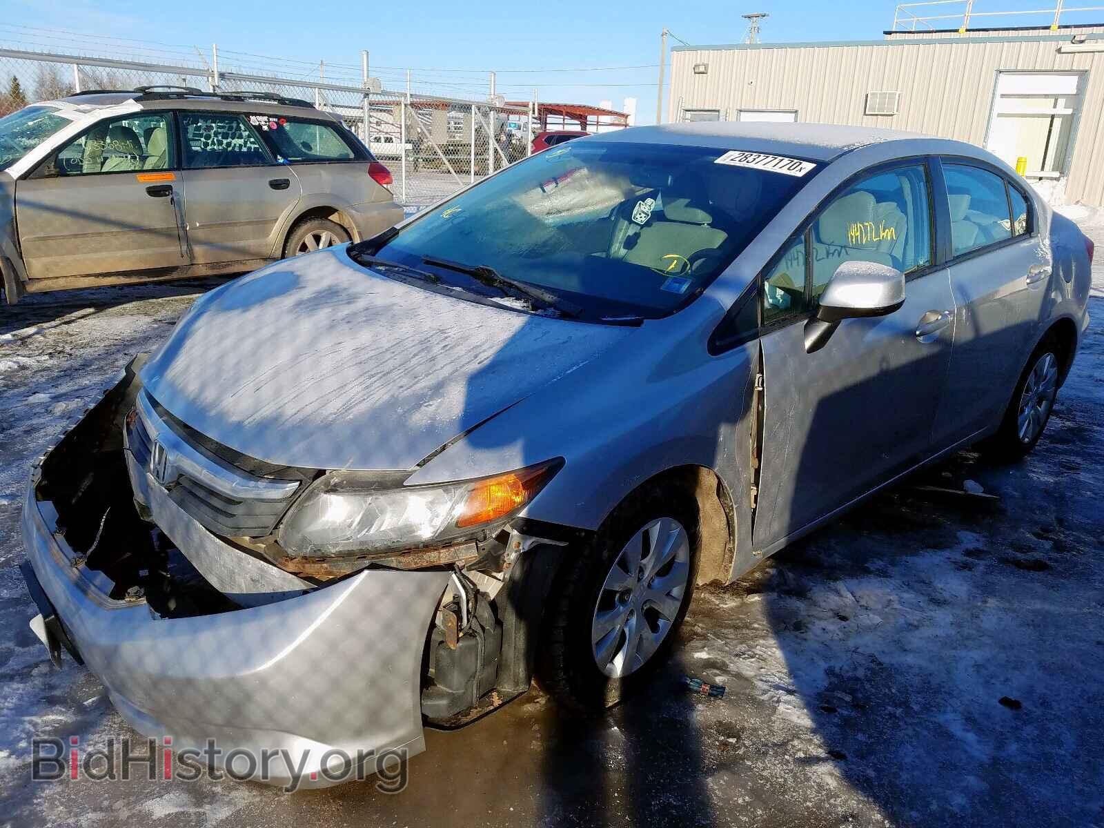 2012 HONDA CIVIC - VIN: 2HGFB2F41CH101169 - Photo 2