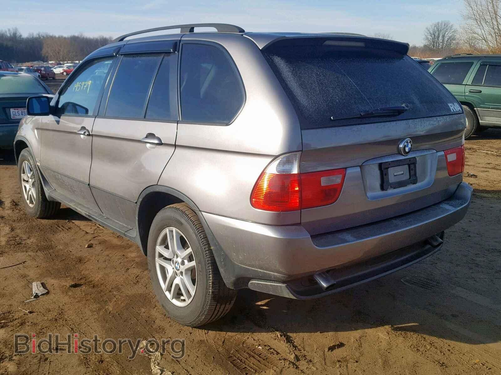 2005 BMW X5 - VIN: 5UXFA13505LY06445 - Фото 3