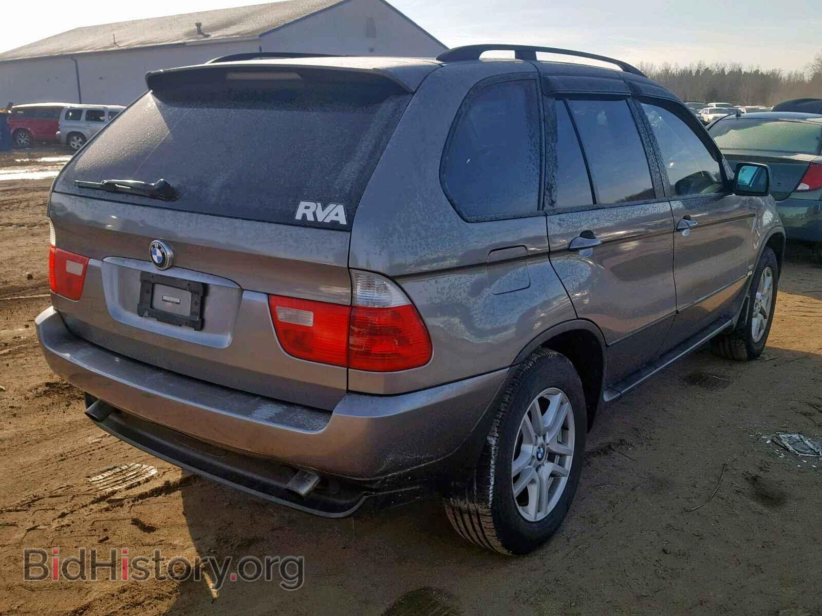 2005 BMW X5 - VIN: 5UXFA13505LY06445 - Фото 4