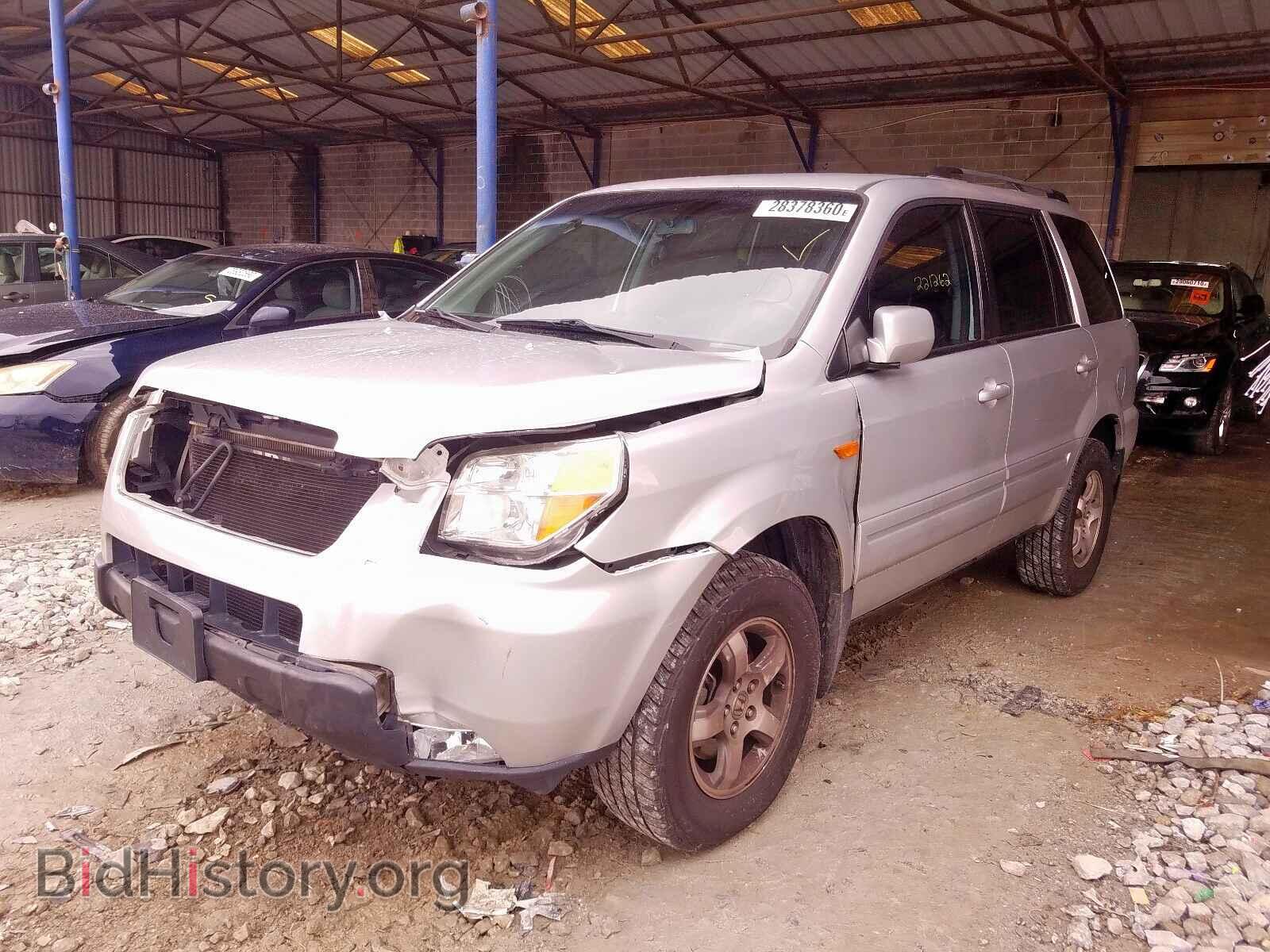 2006 HONDA PILOT EX - VIN: 5FNYF18406B009385 - Фото 2