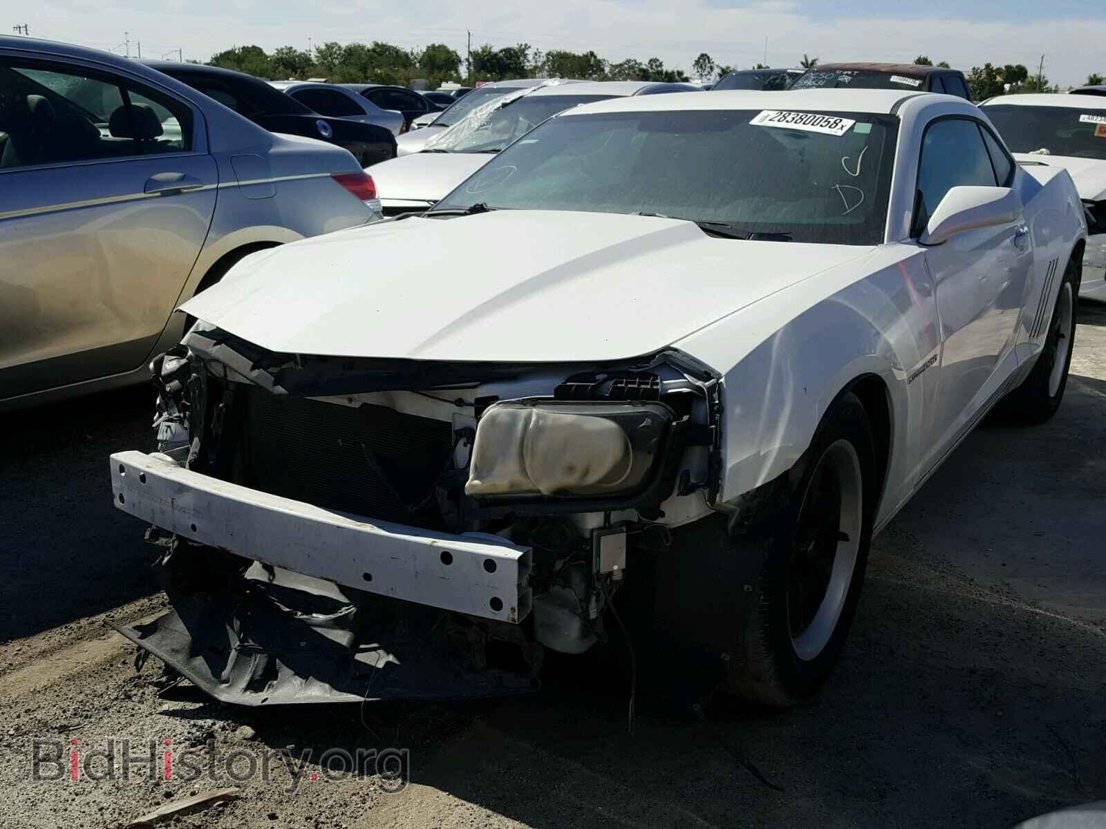 2012 CHEVROLET CAMARO - VIN: 2G1FA1E33C9193800 - Фото 2