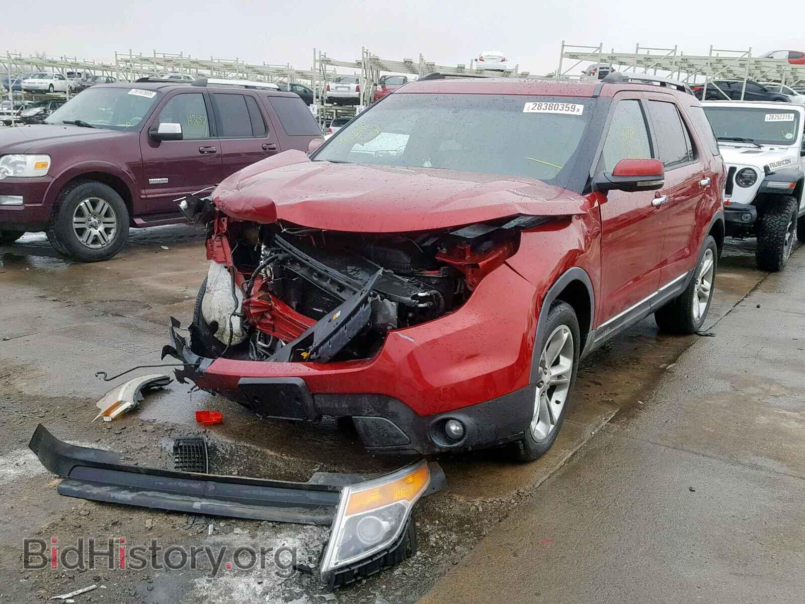 2013 FORD EXPLORER L - VIN: 1FM5K8F88DGA79745 - Photo 2