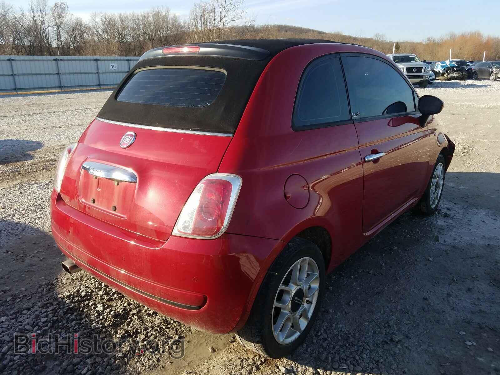 2012 FIAT 500 - VIN: 3C3CFFDR7CT150366 - Фото 4