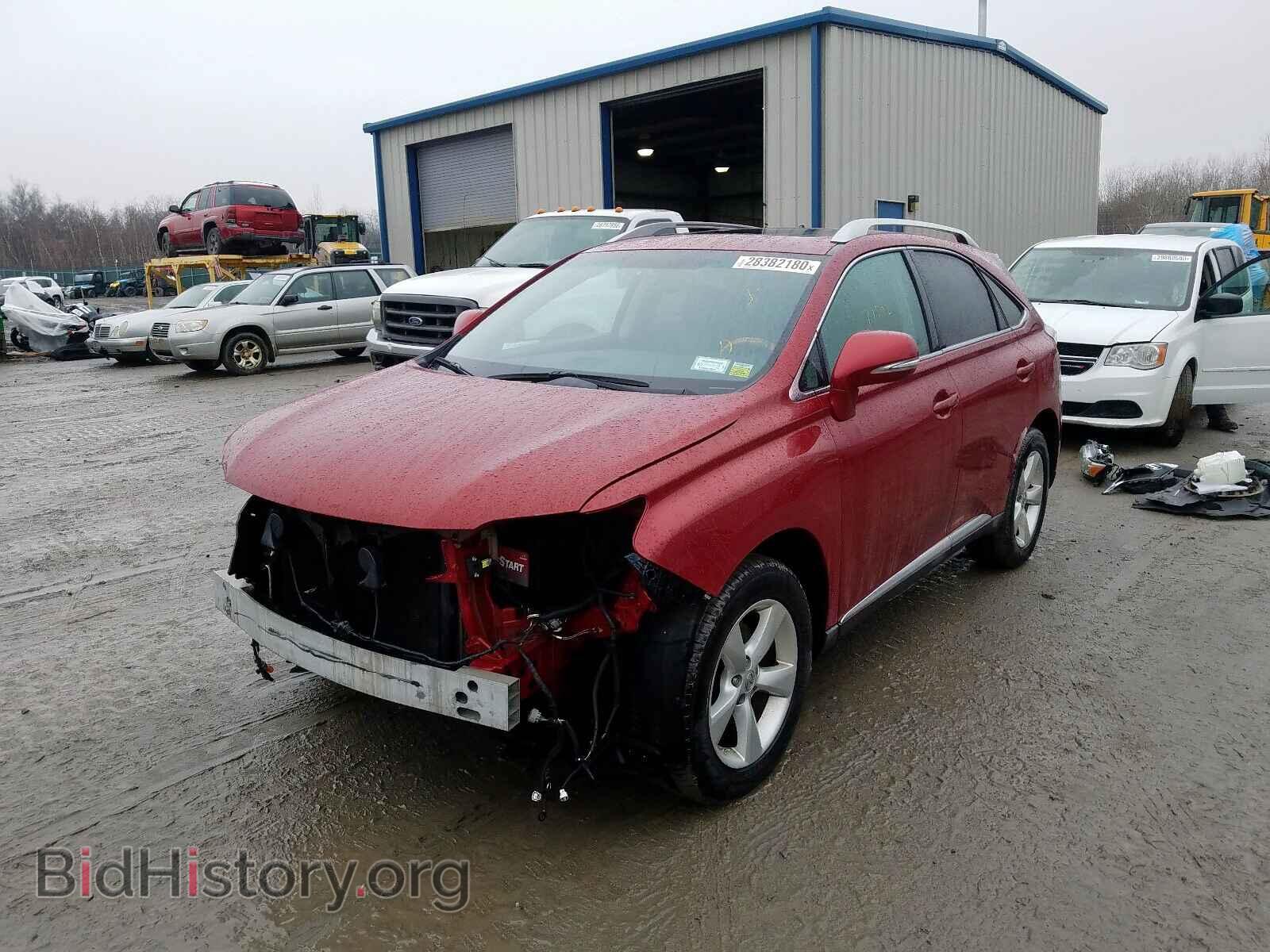 2011 LEXUS RX350 - VIN: 2T2BK1BA2BC106338 - Фото 2