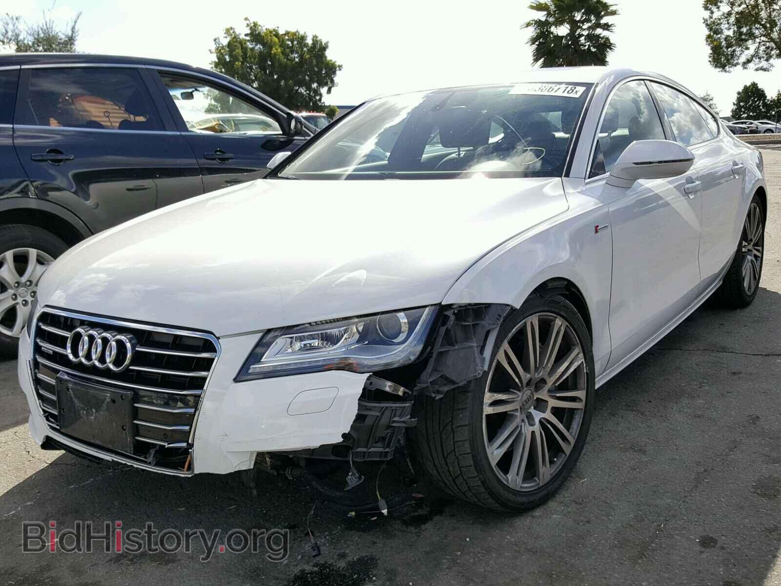 2012 AUDI A7 - VIN: WAUYGAFC8CN119666 - Фото 2