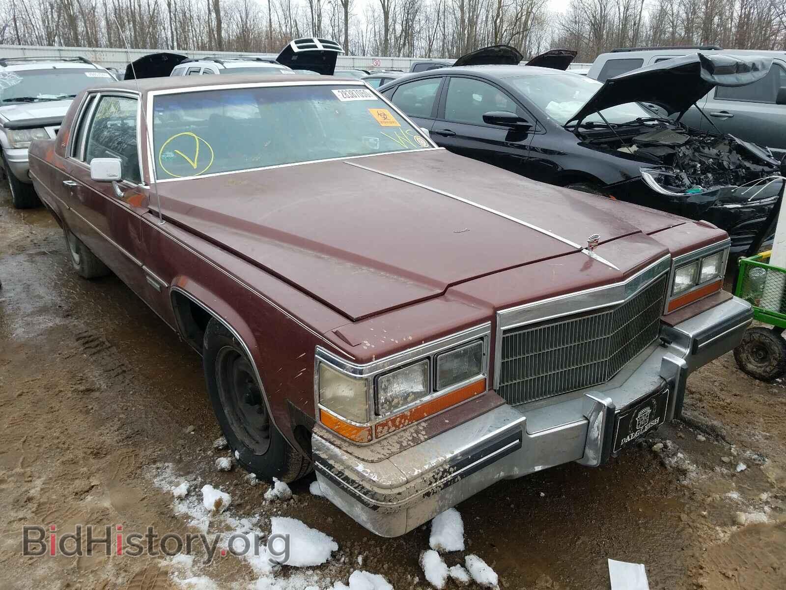 Фотография 1G6AD4782C9209237 - CADILLAC DEVILLE 1982