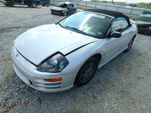 2001 MITSUBISHI ECLIPSE - VIN: 4A3AE85HX1E039621 - Photo 2