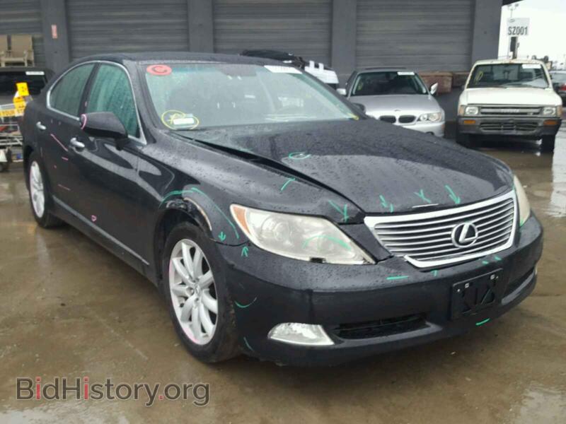 2007 Lexus LS460 LS 460 (VIN JTHBL46F575021912) — фото 1 из 10, Copart, повреждение: передняя часть